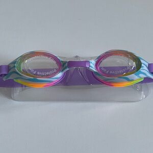 Aqua2ude Kid’s Zebra Rainbow Swim Goggles